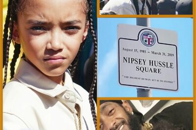 🏁 Nipsey Hussle’s son Kross Asghedom watches as his father is honored with Nipsey Hussle Square