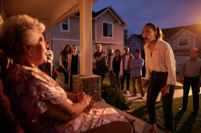 YOU HAD NO RIGHT TO TOUCH THAT MONEY! — My Daughter Screamed on My Porch After I Moved My Savings… But One Terrified Sentence Exposed the Secret Debt She’d Been Hiding Behind My Back