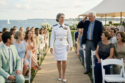 DON’T EMBARRASS US — They Tried to Hide Her… Until a Single Salute Silenced the Entire Wedding: Admiral…