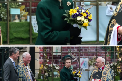 Princess Anne strikes an unexpected defiant pose as protests and scandals engulf the Royal Family