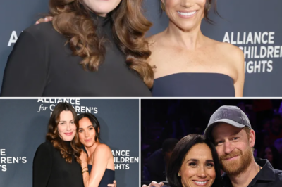 Decoding the ‘strange’ sign Meghan repeated many times when appearing with Kelly McKee Zajfen at yesterday’s event