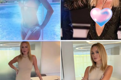 HOLDEN BACK THE YEARS: AMANDA HOLDEN, 55, STUNS WITH DARING CONFESSION AFTER GOING BRALESS IN SEE-THROUGH BODYSUIT.