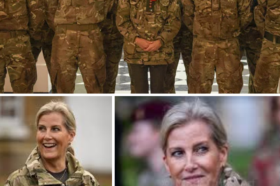 ROYAL DUTY ON WOMEN’S DAY… — Duchess Sophie appears alongside Royal Irish Regiment in powerful moment