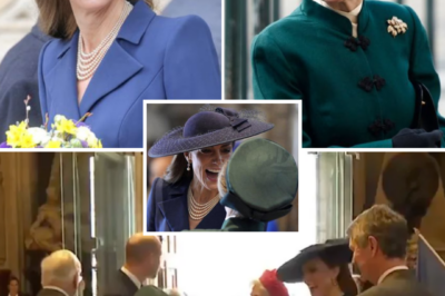 ROYAL HAT DRAMA — Princess Anne Appears to Swerve Catherine, Princess of Wales at Commonwealth Day Service Because of Her Huge Hat
