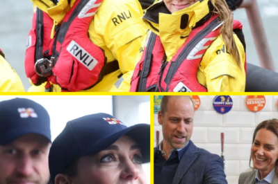 ROYAL RIVER MOMENT — Prince William, Prince of Wales and Catherine, Princess of Wales Brave the Thames as They Wrap Up in Lifeboat