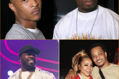 💀🙌🏽 50Cent says the documentary about T.I. and his wife is almost ready