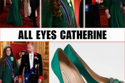 💐 ALL EYES ON CATHERINE! 💐 Catherine, Princess of Wales just stepped into Nigeria’s dazzling state banquet — and one unexpected detail instantly stole the spotlight