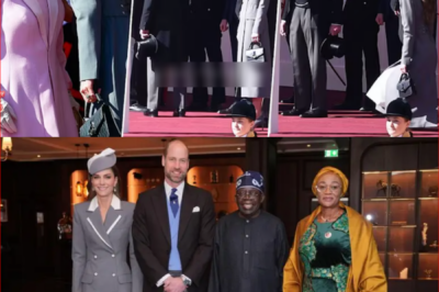 👑 Princess Kate has mastered the art of the curtsy ✨ The Princess of Wales greeted King Charles with a cheerful “Morning!” before executing a perfect royal curtsy during the welcoming of President Bola Ahmed Tinubu of Nigeria and First Lady Oluremi Tinubu for their visit to the UK. This marks the first state visit by a Nigerian leader in 37 years and the first to be hosted at Windsor Castle