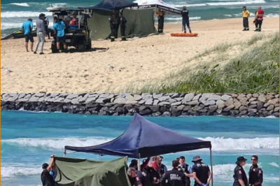 TRAG-E-DY ON A PARADISE BEACH — MARRIED BRITISH TOURISTS DR0WN WHILE SWIMMING IN AUSTRALIA, DESPERATE RESCUE EFFORTS ON THE SAND FAIL BEFORE FAMILY’S EYES