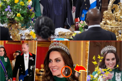 Princess Catherine Wows in Emerald Elegance at Nigerian State Banquet — But One Iconic Detail Has Everyone Talking