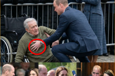 ROYAL MOMENT THAT STOPPED THE CROWD — Prince William BREAKS FROM THE LINE WHEN A MAN SUDDENLY COLLAPSES, LEAVING Catherine, Princess of Wales AND ONLOOKERS STUNNED