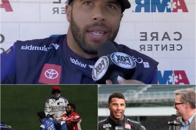 “The NASCAR Shockwave: Bubba Wallace Threatens to Walk Away Amid Racial Controversy”