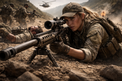 “TRUST ME…” — ‘CARRIER’ GIRL GRABS SNIPER R-IFLE AFTER SEAL GOES DOWN… ONE SH0T LATER, THE ENTIRE BATTLEFIELD GOES SILENT…