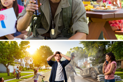 The soldier returned home, but the trauma of war left him unable to distinguish between the past and the present