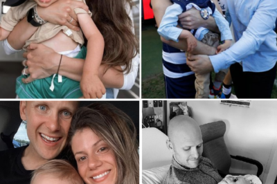 JUST TAKING IT DAY BY DAY: Footy star’s wife chokes back tears revealing the truth about their young son’s life-and-d3:ath battle!