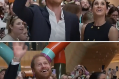 WHERE IS MEGHAN’S HAND?: THE DUCHESS SPARKS FURY BY ‘FREEZING’ IN FRONT OF CROWDS, LEAVING HARRY TO GREET THE MASSES ALL ALONE!