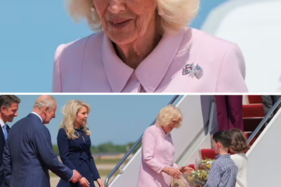 Sophisticated in every detail: An element of Queen Camilla’s attire carries a profound meaning during this historic US state visit