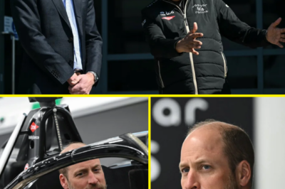 CAMERA CAUGHT — Prince William JUMPS INTO FORMULA E CAR ON Prince Louis’ EIGHTH BIRTHDAY