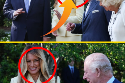 “ROYAL HUMOR STRIKES…” — King Charles Leaves Melania Trump in Stitches