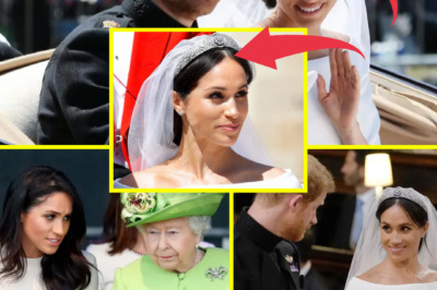 Before her fairytale wedding in 2018, a seemingly small detail unexpectedly became the focus of controversy: the tiara Meghan Markle chose to wear at her wedding to Prince Harry