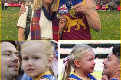 Tears, hugs… and a hidden sign? Lachie Neale’s emotional reunion with his daughter sparks sh0cking theory about a possible comeback with Jules