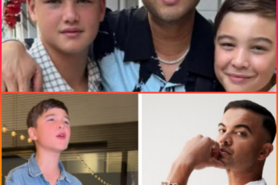 A STAR IS BORN…: Guy Sebastian proudly watches as son Archie brings the house down with a spine-tingling performance of Golden