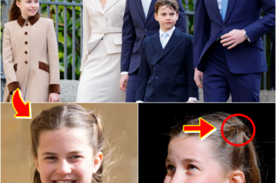 A fleeting moment from Princess Charlotte at the Easter service hides a detail that has the entire royal community talking!