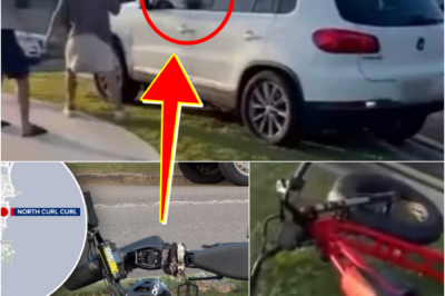CAUGHT ON CAMERA… – Driver allegedly fled after teen e-bike rider was struck as off-duty cops watched in sh0ck