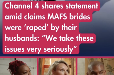 “WE TAKE THESE ISSUES VERY SERIOUSLY…” — Channel 4 has released a statement after explosive claims emerged alleging some MAFS brides were “r-a:ped” by their husbands during filming.