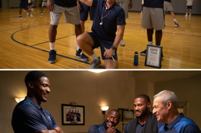 He’s a basketball coach, but he’s been unfairly treated because he’s too good at it. He fakes a fainting spell and discovers the true nature of his close teammates