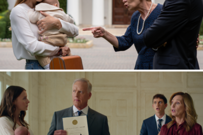 The daughter-in-law was forced to leave the house empty-handed… no one knew that the baby she was carrying was the family’s sole heir