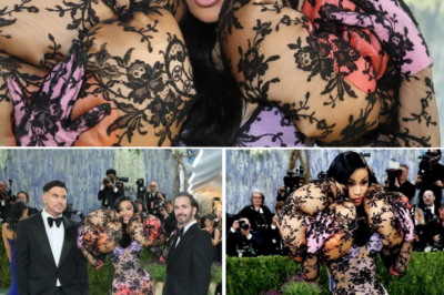 Cardi B dropped a bombshell secret right on the Met Gala red carpet while donning a gown that completely hijacked the gaze of the international media