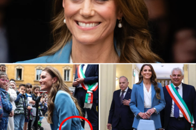 Even a minor detail in her attire speaks volumes of Kate’s peak sophistication during her Italy tour