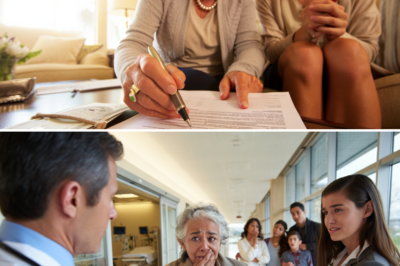 Mother-in-law forces daughter-in-law to sign divorce papers because she thinks she’s infertile — On the day of her son’s accident, the doctor revealed a shocking truth