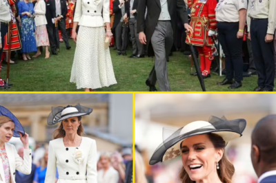 SHOCKWAVES AT THE PALACE: DID Catherine, Princess of Wales JUST STEAL THE SPOTLIGHT AT BUCKINGHAM PALACE’S FIRST GARDEN PARTY WITH THE YOUNG ROYALS?