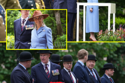 SOLEMN TRIBUTE 🌺 — Sophie, Duchess of Edinburgh PAYS RESPECTS TO FALLEN CAVALRY SOLDIERS
