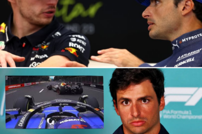 Shock in F1: Sainz accuses Verstappen of “deliberate contact” in race-changing crash
