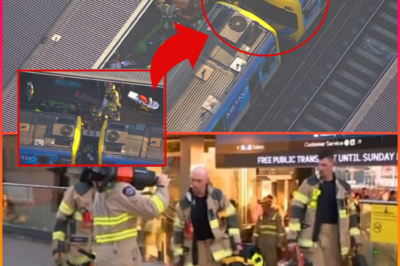 Sh0cking scenes erupted when a young Year 7 student was hit by a train after his backpack allegedly became caught between carriages during the busy commute home