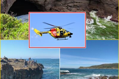 THE SEA TURNED VIOLENT IN SECONDS: TRAGIC END TO SEARCH FOR FISHERMAN DRAGGED FROM ROCKS BY MASSIVE SWELL