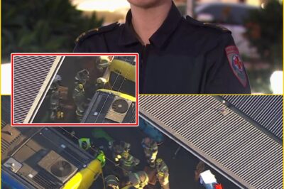 THEY COULDN’T HOLD BACK THEIR TEARS…: A Year 7 student remains in crit-ical condition after a h0rrifying accident at North Melbourne Station