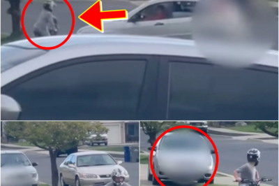 THIS WOMAN IS CRAZY! — DRIVER CHASES CHILD DOWN SUBURBAN SIDEWALK IN SH0CKING MOMENT THAT HAS PEOPLE STUNNED