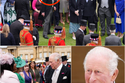 King Charles BREAKS SILENCE WITH CANDID JOKE ABOUT AGEING at Buckingham Palace Garden Party
