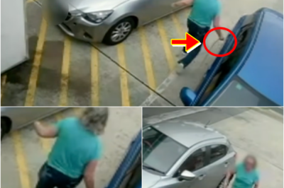 CAUGHT ON CAMERA — CUSTOMER ACCUSED OF DELIBERATELY SCRATCHING CAR AT Sydney SERVICE STATION, VIDEO NOW SPARKING OUTRAGE