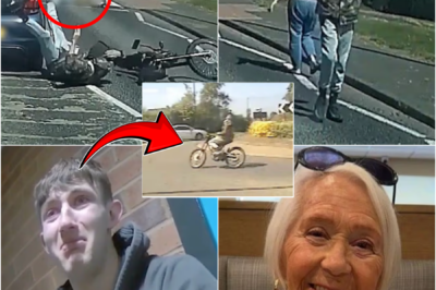 CAUGHT CAMERA — TEEN E-BIKE RIDER STRIKES 86-YEAR-OLD WOMAN AT ZEBRA CROSSING, SCENE AFTERWARDS LEAVES VIEWERS IN SH0CK…
