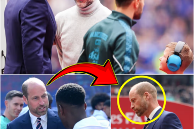 WE MAY HAVE MISSED SOMETHING… — ONE DETAIL FROM Prince William’s MEETING WITH MAN CITY & CHELSEA PLAYERS IS NOW SPARKING DISCUSSION AHEAD OF THE FA CUP FINAL