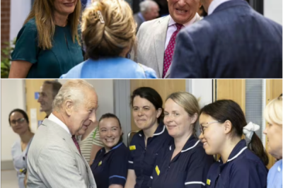 JUST MOMENT — KING CHARLES III SHARES “ONE IMPORTANT THING” FOR CANC-ER PATIENTS DURING HOSPITAL VISIT
