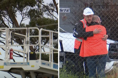 WE’RE VERY SORRY FOR THE FAMILY…! — A worker has tragically d!ed after being electrocuted when a scissor lift reportedly came into contact with power lines in Laverton North, Melbourne.