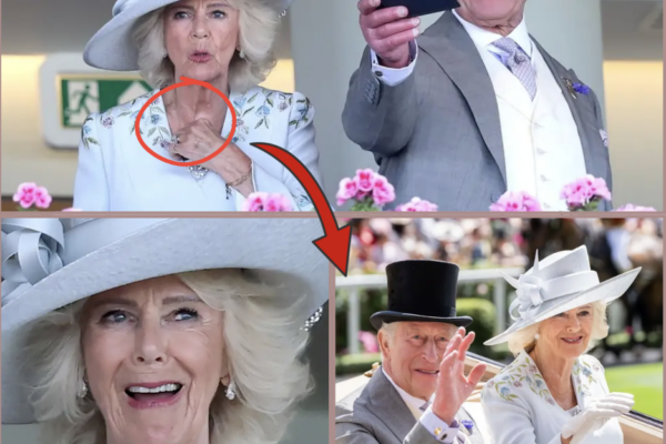 JUST MINS AGO: QUEEN CAMILLA LEAVES ROYAL FANS GIGGLING WITH HER THREE...