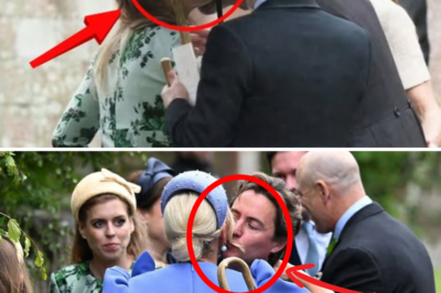 Camera captures an intimate moment between Prince William and Princess Beatrice: The sweet kiss on the cheek speaks volumes