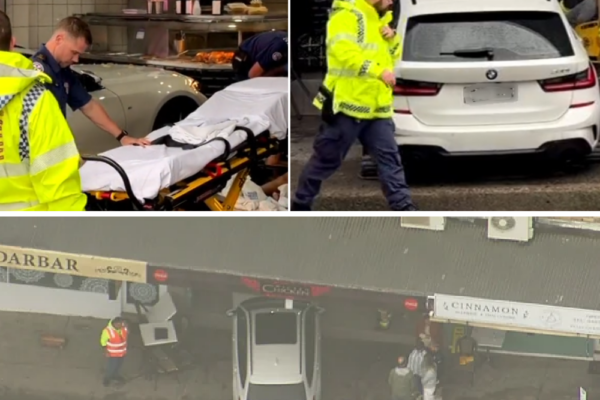 ‘RUNAWAY CAR’ PLOWS INTO STORE: SCENES OF CHAOS, CHILDREN ...